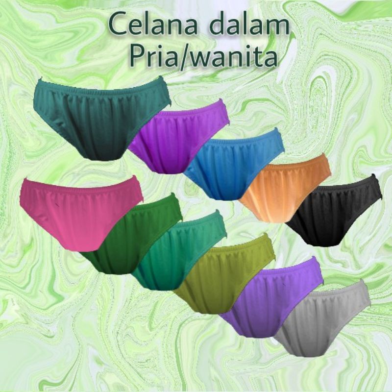 Celana dalam wanita/pria satuan