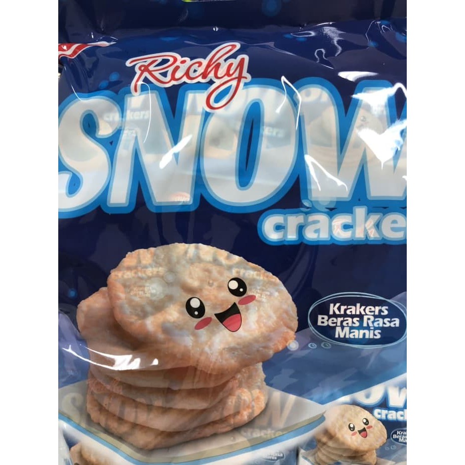 Naraya Richy snow/ krakers beras rasa manis/ rice Crackers 320