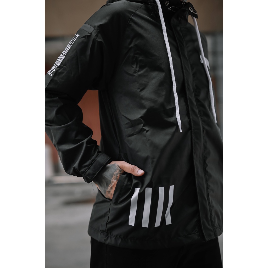 Jaket Casual Parka - Jacket Parasut Waterproof anti air Terbaru SLVHX