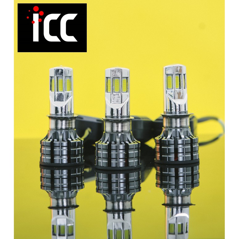 Lampu Led ICC Motor 6 Sisi H6 H4 AC DC 30 Watt ICC 6 Mata Original M06E+ 1 TAHUN GARANSI