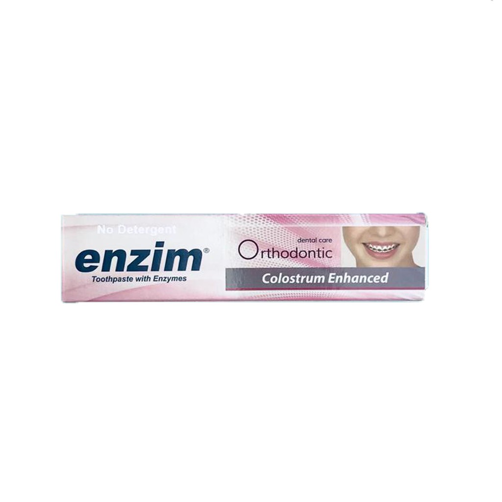 Enzim / Pasta Gigi / Orthodontic / Colostrum Enhanced / 63g