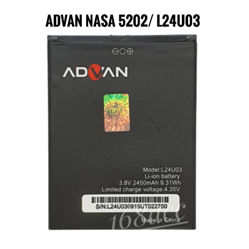 Baterai Batre Advan NASA 5202 Batere Advan L24U03 Original