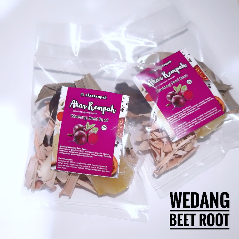 

Wedang Beet Root Akar Rempah / Buah Bit Merah isikeranjangmu akarrempah