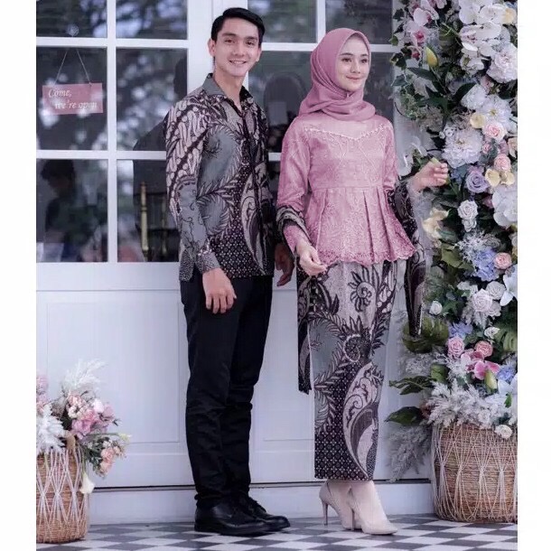 Maura Couple - Sania Ruffle Batik Couple Ori Ndoro Jowi Dnt Garansi Termurah Shopee - Couple Asyifa
