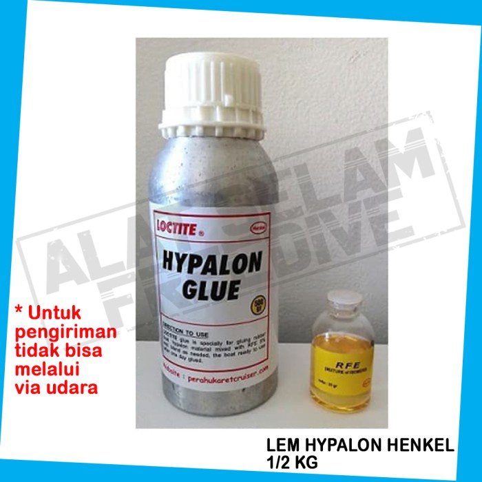 Penambal Lem Perahu Karet Hypalon Glue Rubber Boat