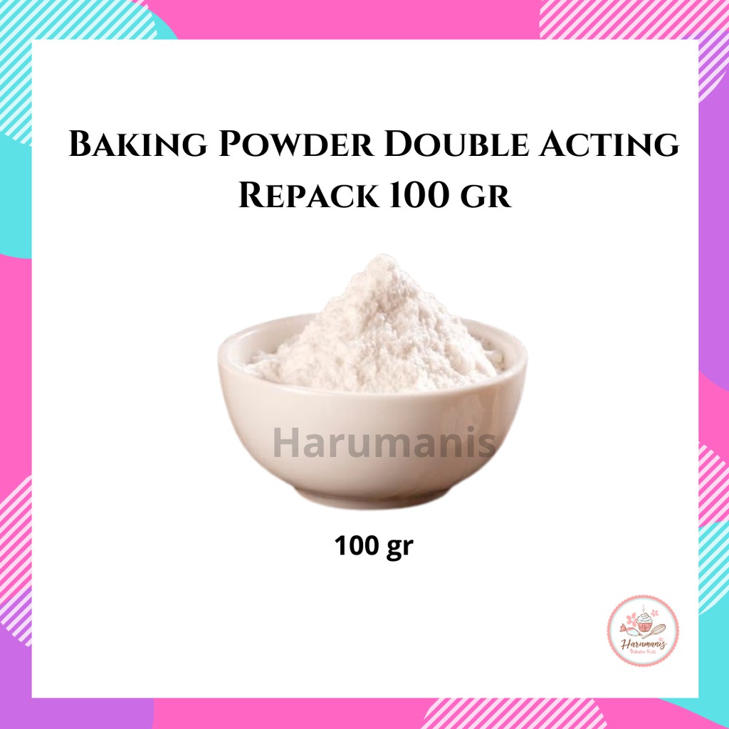 

Baking Powder Double Acting 100gr