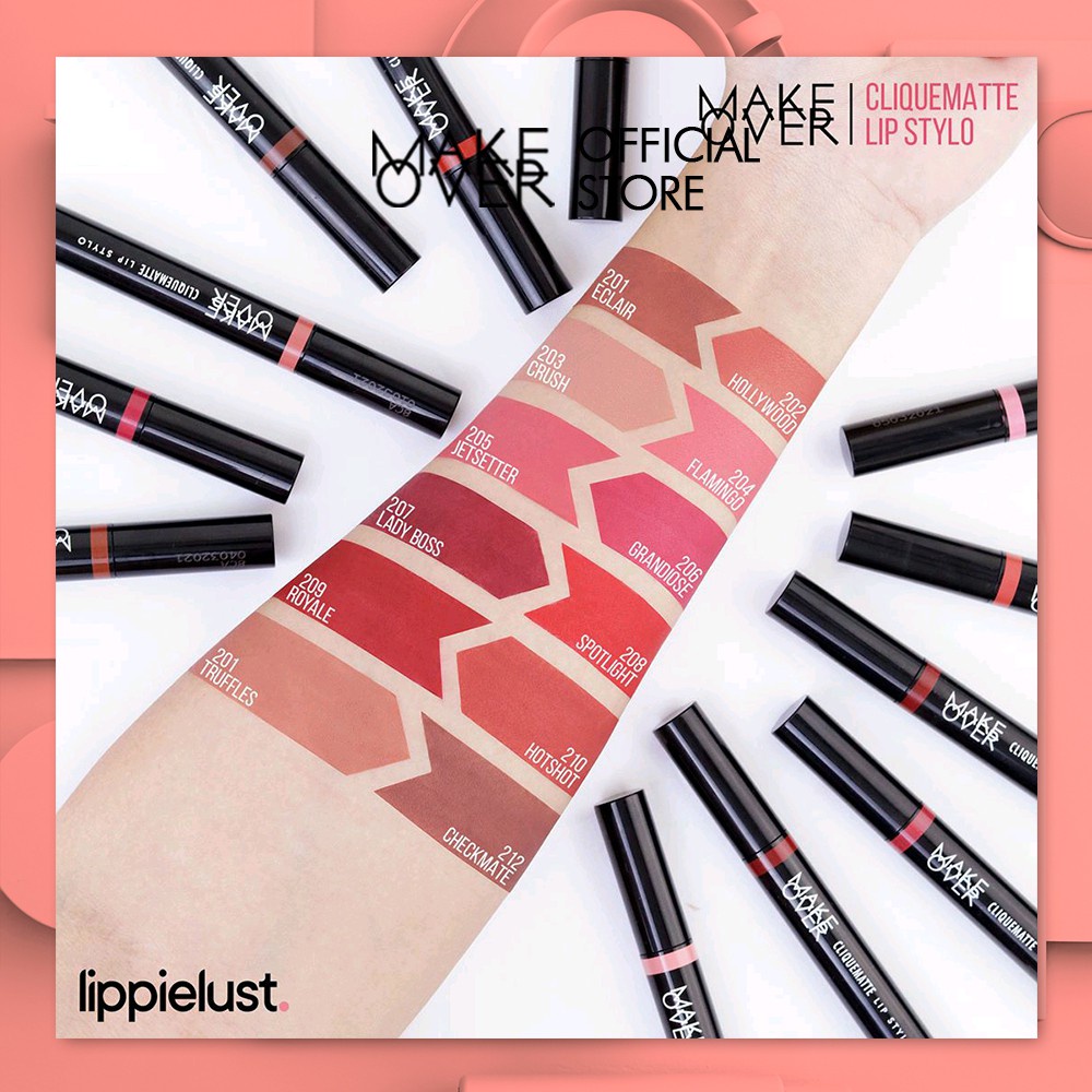 ✦SINAR✦ Make Over Cliquematte Lip Stylo.