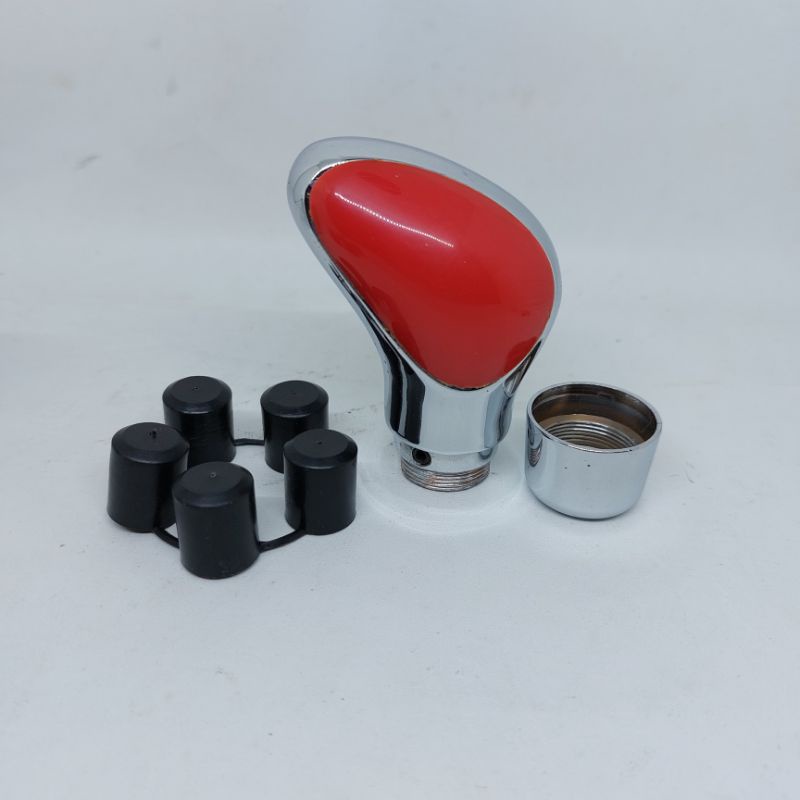 Gear knob crom transparant dan full crom