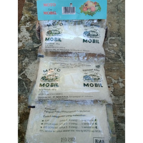 

moto cap mobi rentengan 6 pcs/ micin
