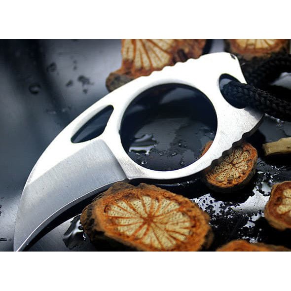 Pisau Jari Kerambit Pramuka Steel Mini Claw Finger Knife EDC Camping