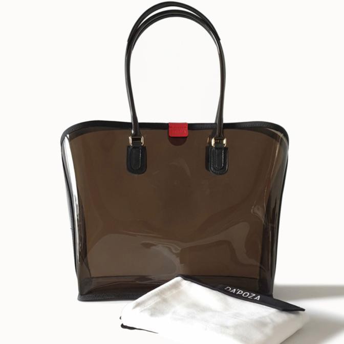 Dapoza Visi Bag Boba Tas Tote Pvc Transparan Wanita