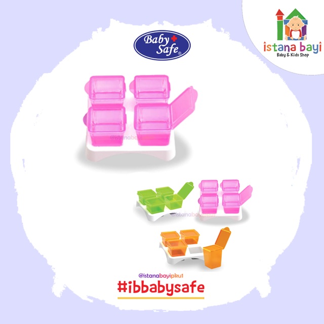 Baby Safe Multi Food Container - Alat Mpasi bayi/baby safe AP009