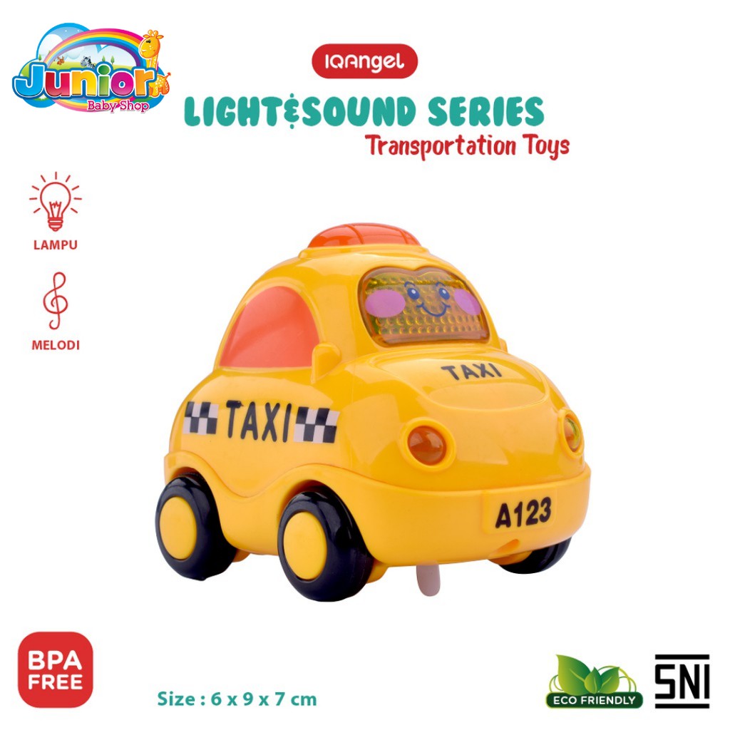 IQ Angel Light&amp;Sound Transportation Car Toys