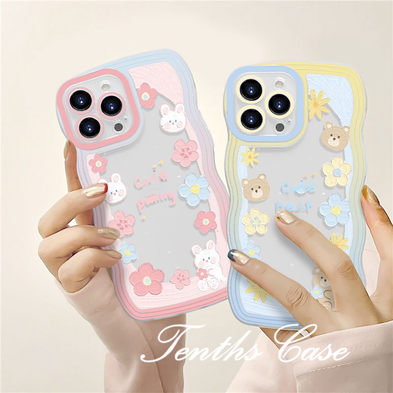 Oppo A57 A17 A17K A78 A77s A76 A96 A16 A16s A16k A15 A15s A54 A74 A55 A95 A94 A93 A53 A5 A9 2020 A3s A5s Reno 8T 7Z 6 5 F11 F9Pro Binatang Dalam Bush Phone Case Lembut Sarung Bening