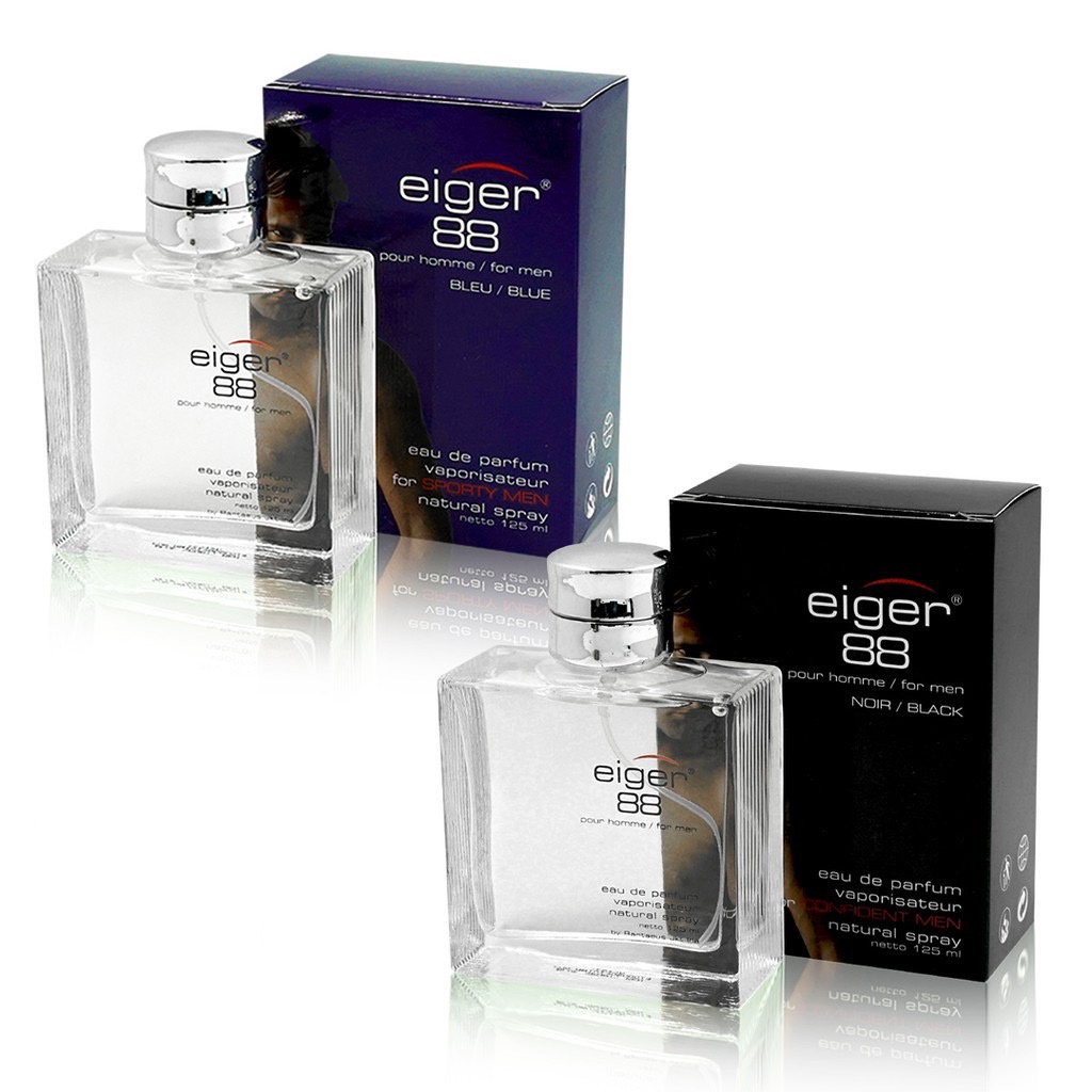 EIGER 88 EAU DE PARFUM BLUE - 125 ML for SPORTY MEN