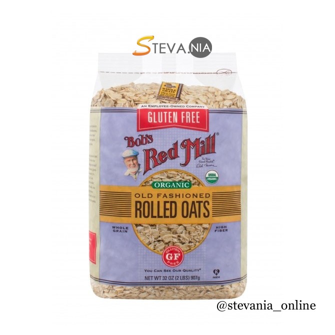 

Bob's Red Mill Organic Gluten Free Rolled Oats 907g