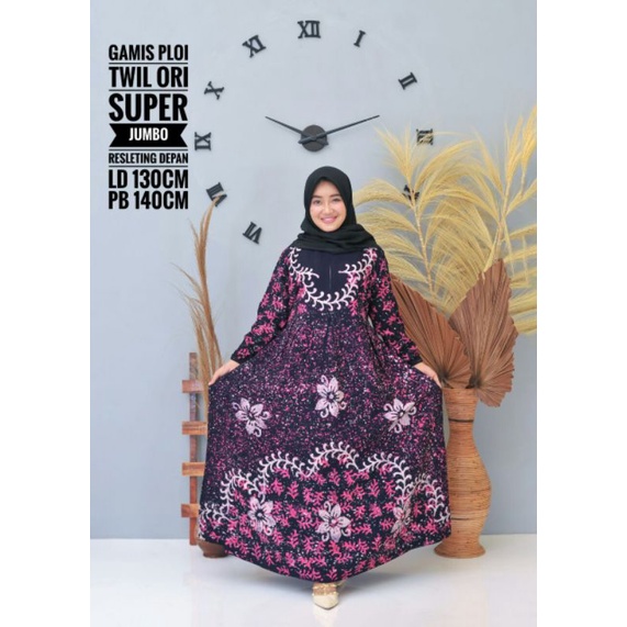 twil ory jumbo resleting depan..ld 130 PB 140