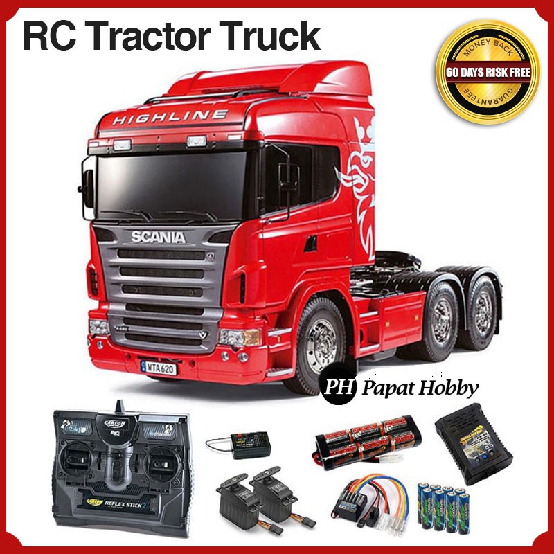 scania remote control truck