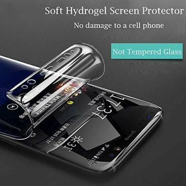 OASE HydroGel HIDROGEL Screen Guard Protector Apple iPhone 6 6S 6+ 7 7+ 8 8+ X XR X Max 11 11Pro 11Promax 12 12Pro 12Promax 13 13Pro 13 Promax 13S Samsung Note 22 S21 S21 Ultra Xiaomi OPPO VIVO Hydrogel HIDROGEL Anti Gores