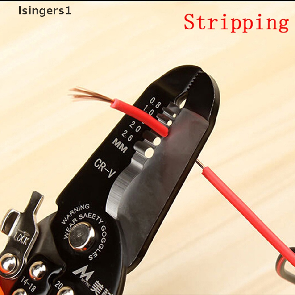 (lsingers1) Tang crimping Pemotong Kabel Otomatis