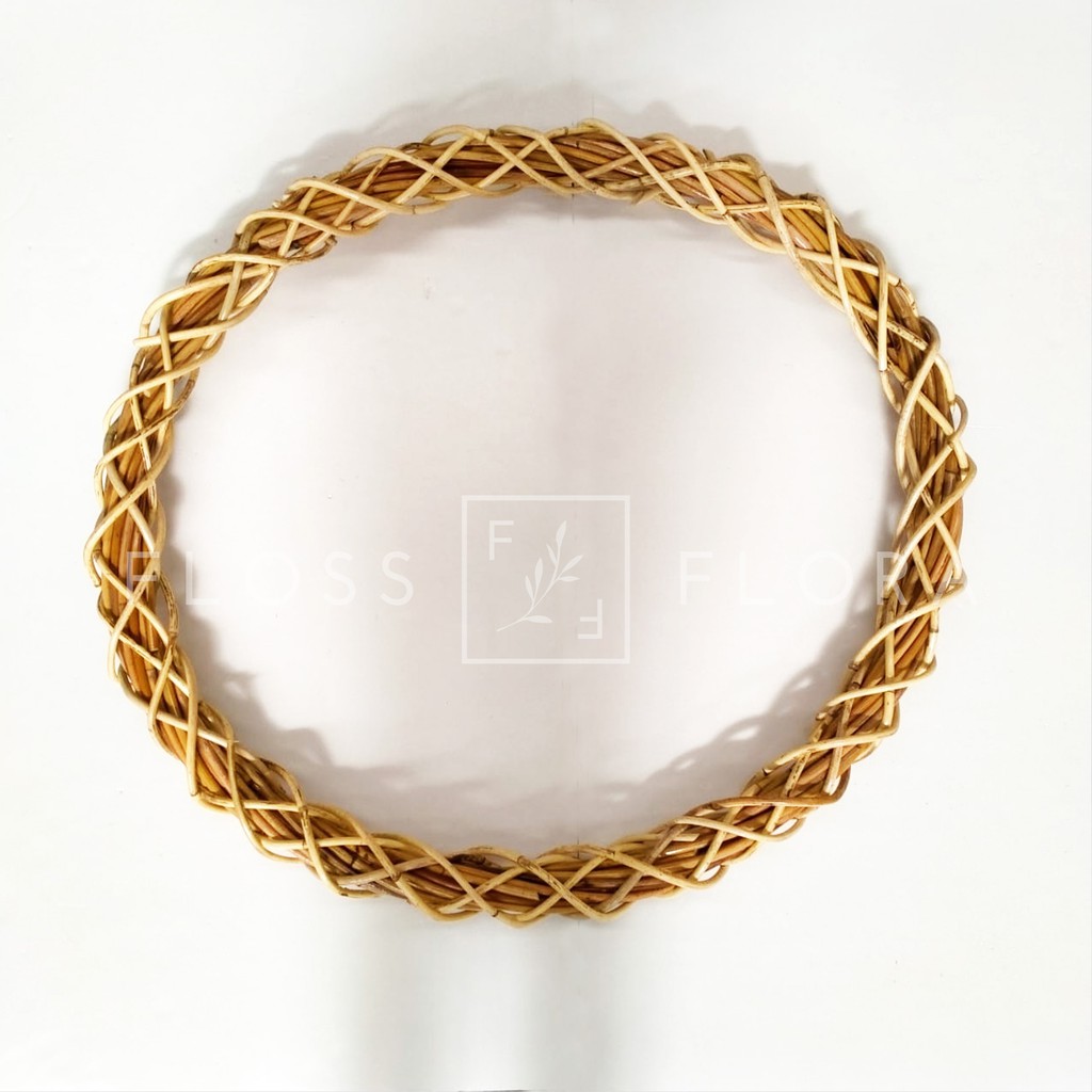 Ring Pulut D50cm / Ring Rotan / Ring Dekorasi / Ring Bulat