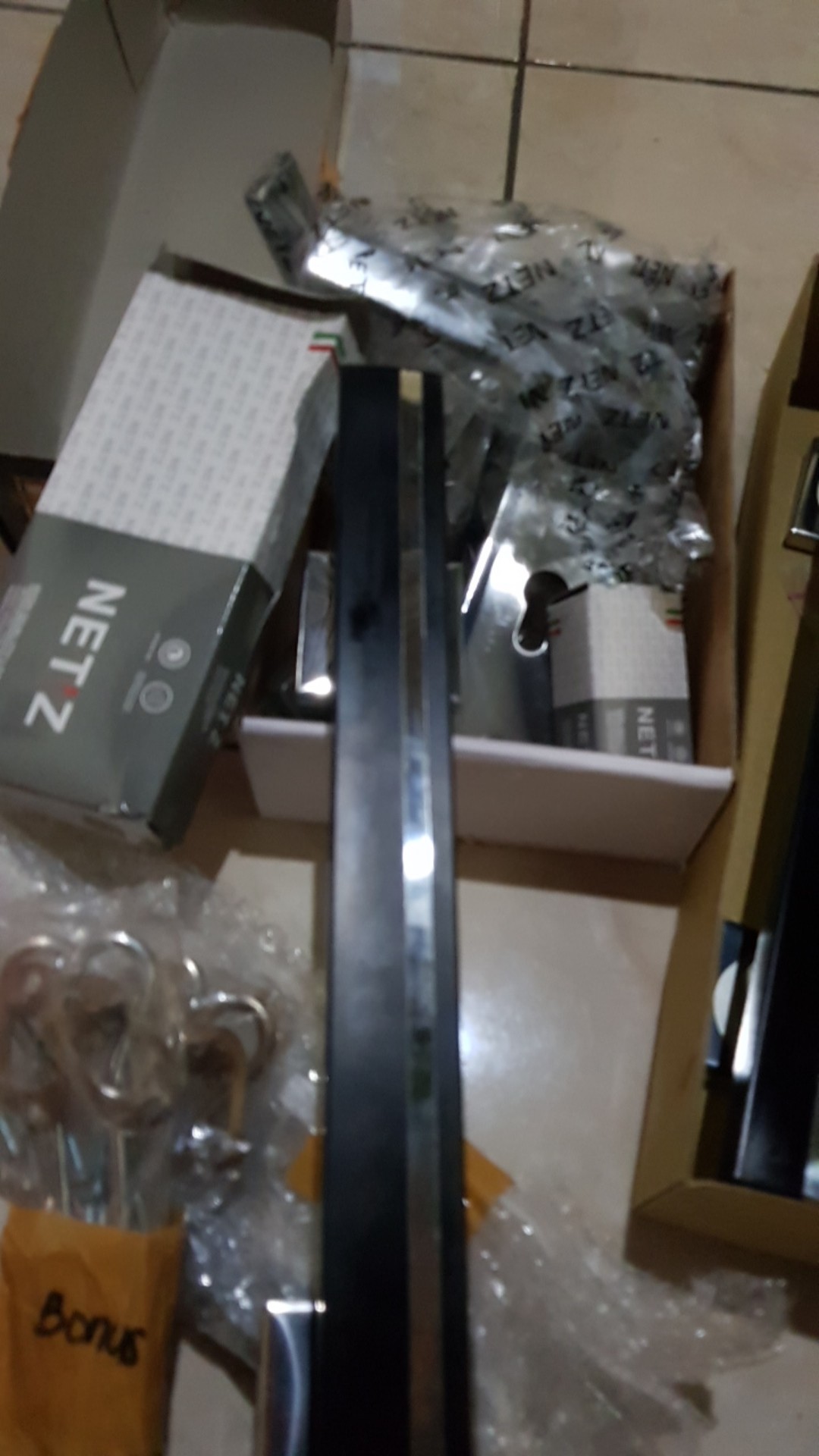 Handle Pintu Rumah Kunci Pintu Slot Pintu Tarikan Gagang Pintu Rumah Minimalis