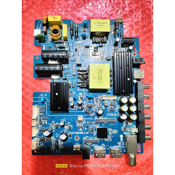 MOTHERBOARD TV LED POLYTRON PLD43BV1558 . PLD 43BV1558