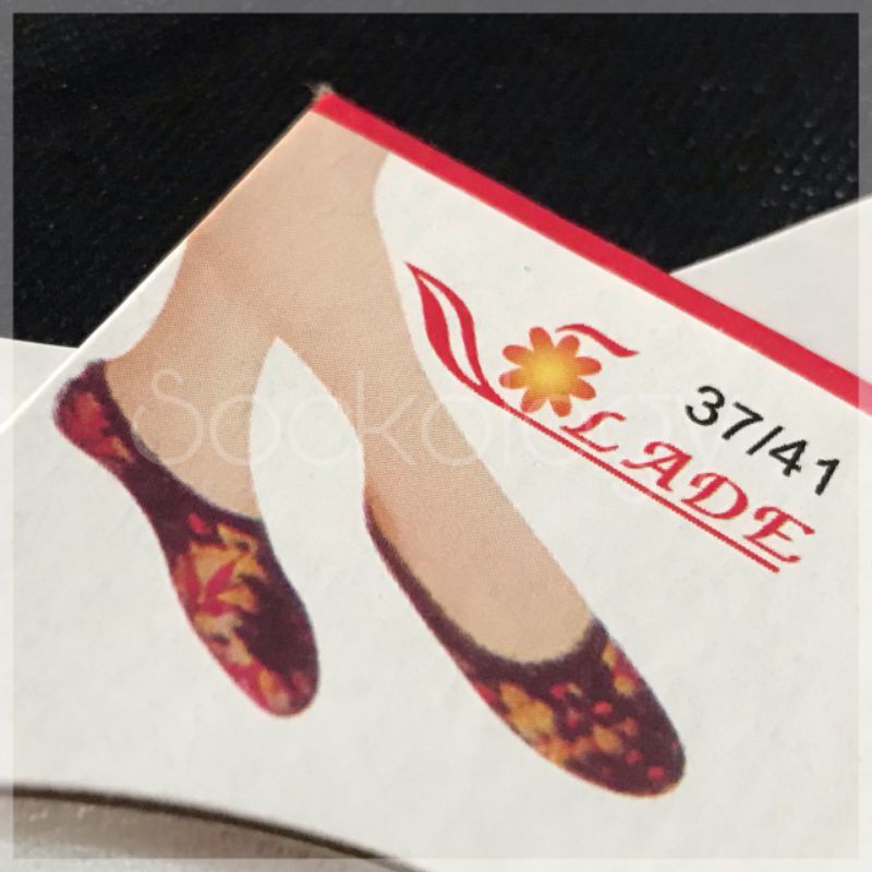 (min 6 @2.750) Kaos kaki telapak dengan Anti Slip bahan stocking (tipis)