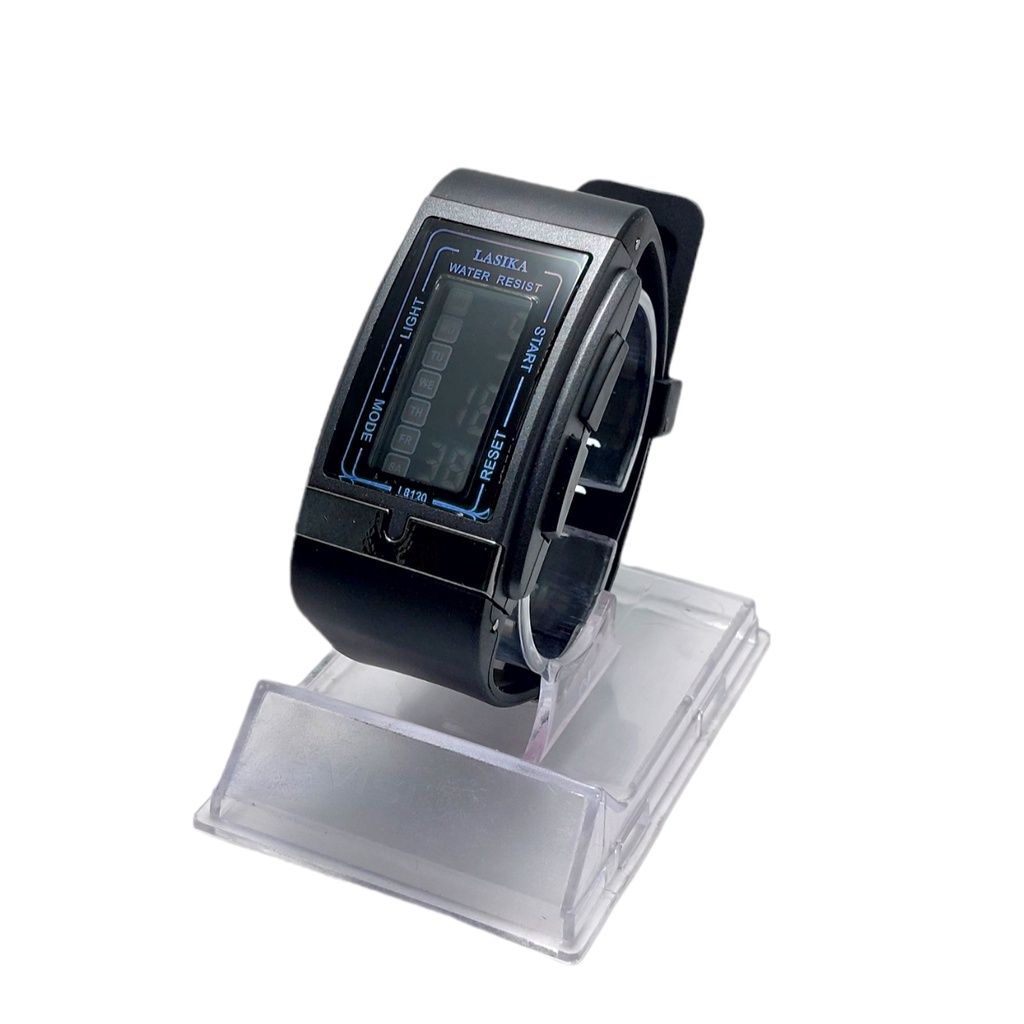 Jam tangan anak perempuan / laki digital Lasika 8120 model retro, tahan air & dapat kotak.