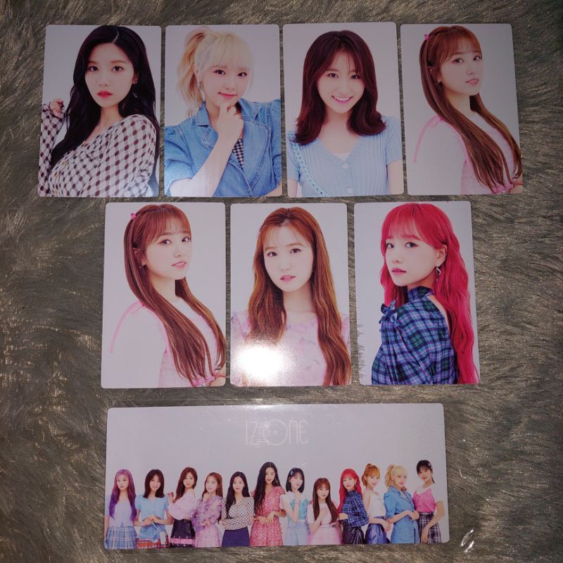 IZ*ONE IZONE ONEIRIC THEATER MD GOODS PHOTOCARD PVC + TICKET CARD