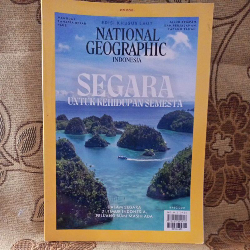 MAJALAH NATIONAL GEOGRAPHIC MEI 2021