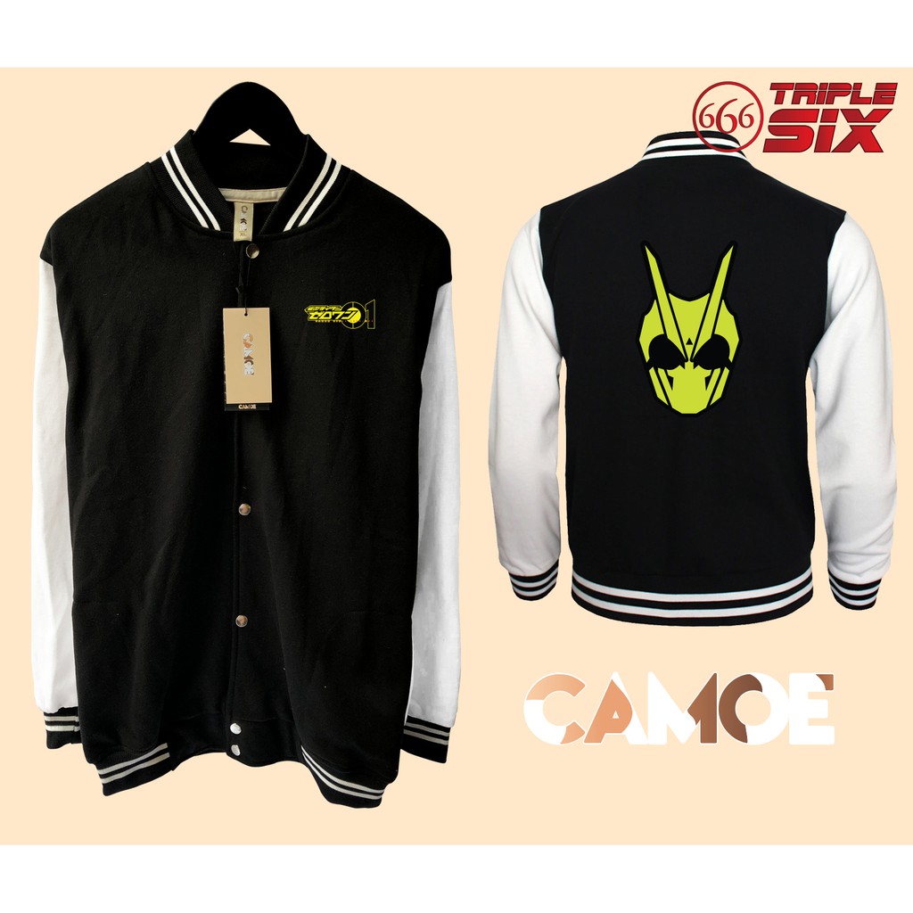 Jaket Varsity Baseball Kamen Rider 01 Zero one