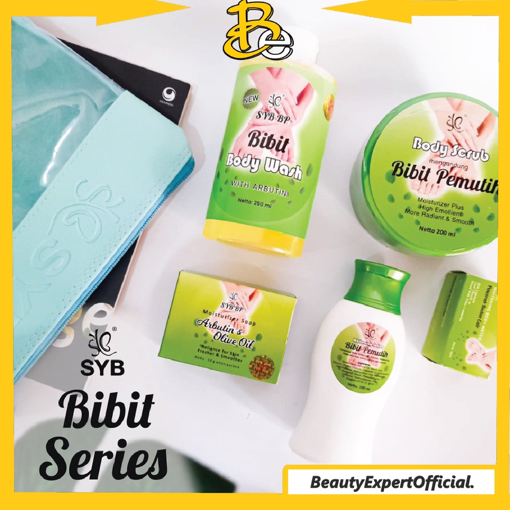 ⭐️ Beauty Expert ⭐️ SYB Bibit Pemutih Series - Bibit Lotion Infuse Body Water Moisturizer Soap Body Scrub Body Wash Sabun Lulur