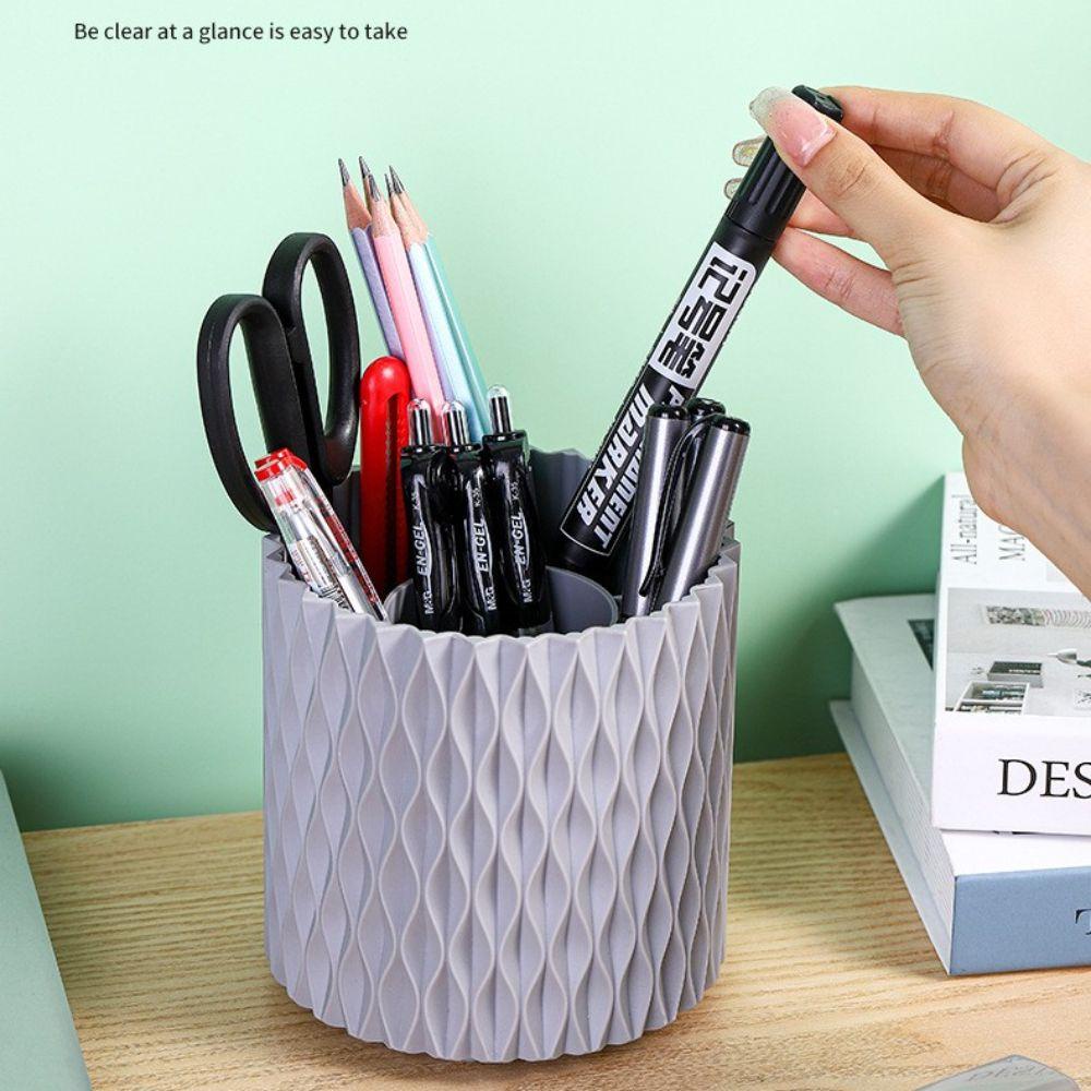 Agustinina Tempat Kuas Makeup Tahan Air Tahan Lama Lip Gloss Maskara Lipstik Pen Organizer Brush Organizer