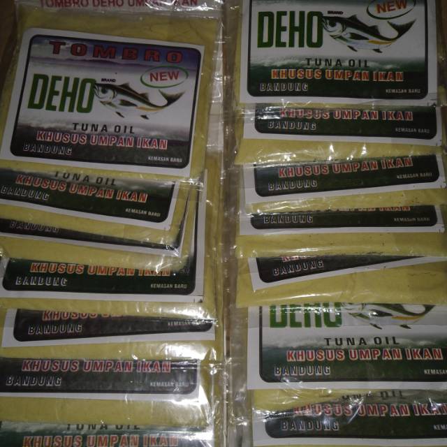 Umpan pancing serbuk deho tombro