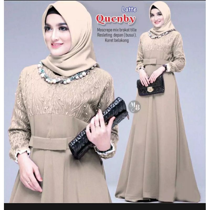 GAMIS QUENBY Baju Wanita / Batik Modern