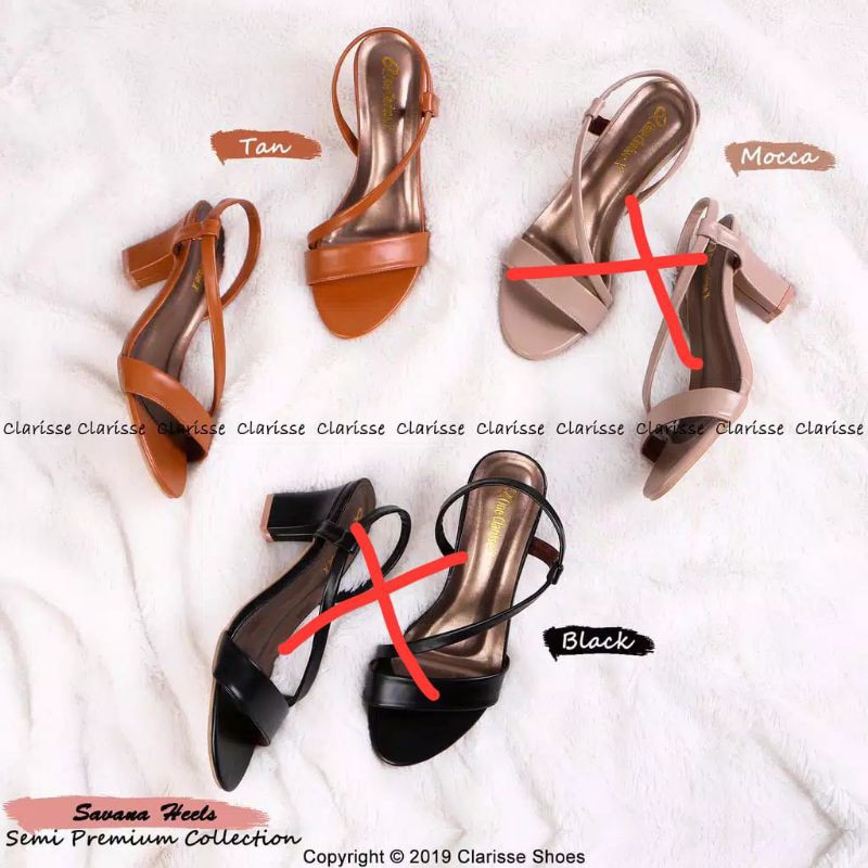 Clarisse Shoes Hak Tahu 7cm (sold)