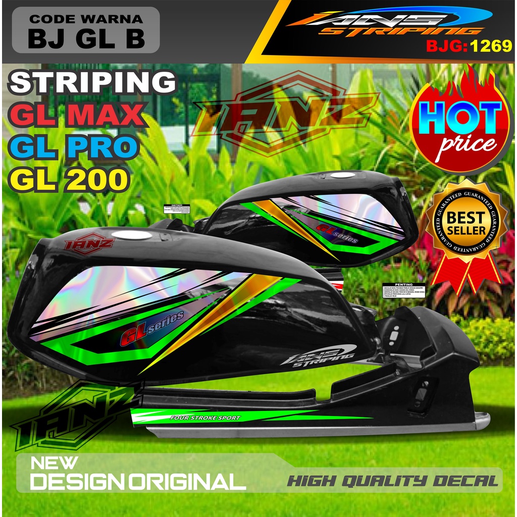 CUSTOM STRIPING GL MAX VARIASI HOLOGRAM / STRIPING GL PRO / STRIPING GL HOLOGRAM