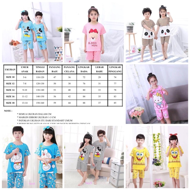 [JUALSEMUA18](A002)Setelan Casual/Setelan Santai Baju dan Celana