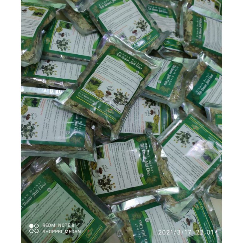 HARGA PER LUSIN 12pc // Teh pelangsing Herbal Daun Jati Cina Termurah Medan COD by Shoppri Medan