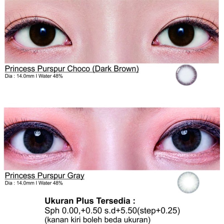 SOFTLENS PRINCESS PURSPUR MATA TUA PRESBYOPIA HIPERMETROPIA PLUS