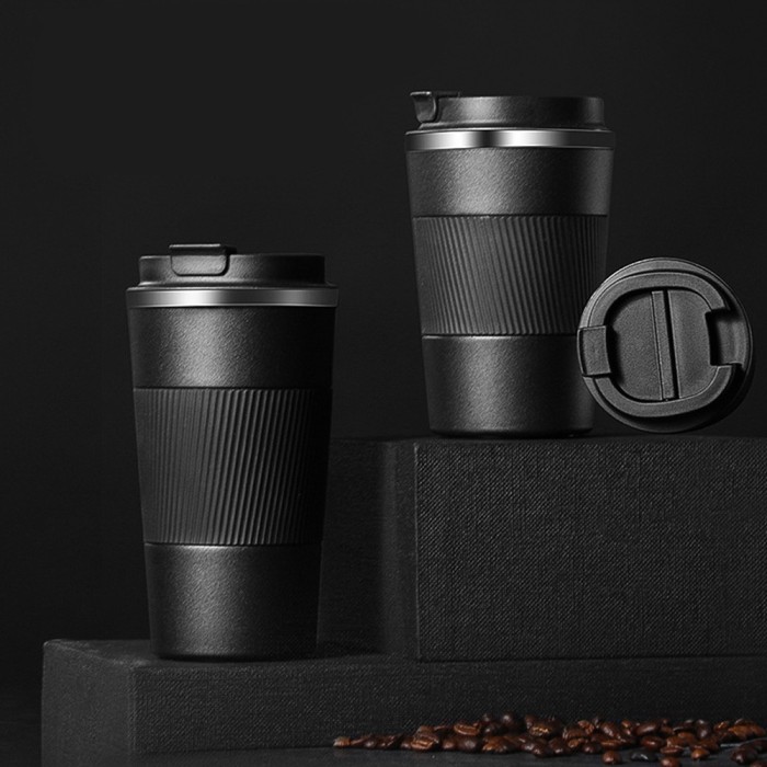 Triple W Coffee Tumbler Vacuum Thermos Kopi Teh Hot Cold Stainless Cup Premium