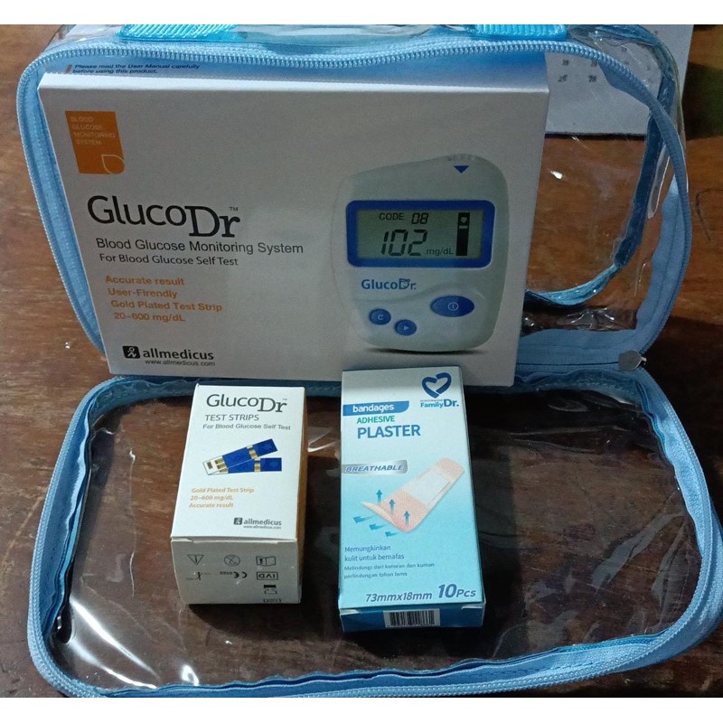 Alat tes gula darah Gluco Dr