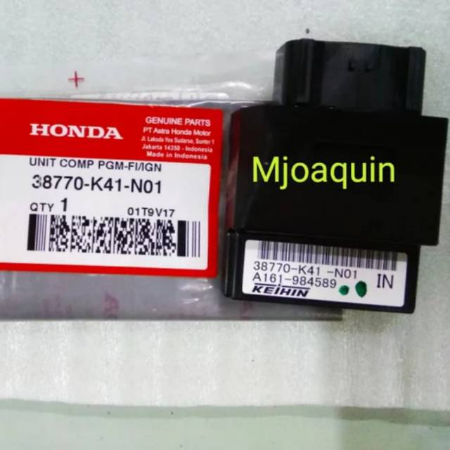 CDI PGMFI Unit Suprax125 FI Ori Honda AHM 38770K41N01