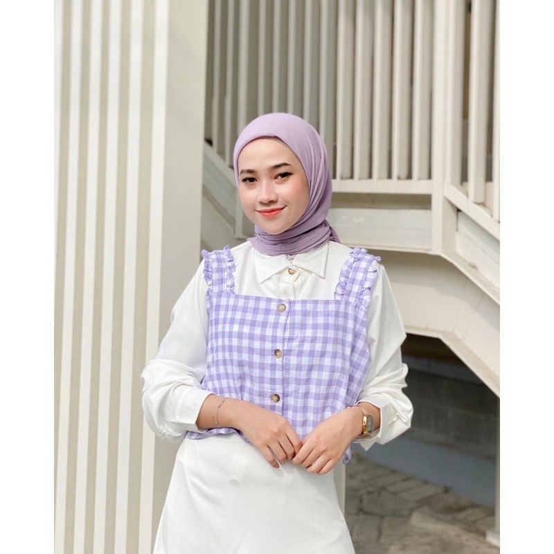 MAYA SET atasan wanita set kekinian lilac