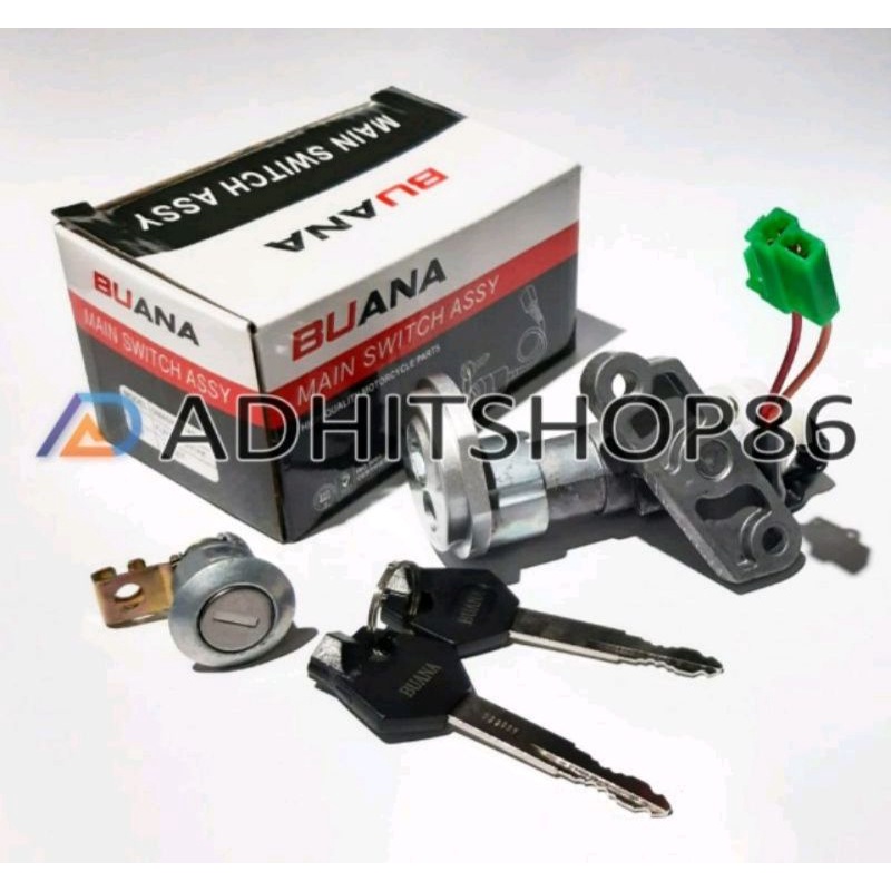 KUNCI KONTAK SMASH TITAN KOMPLIT KONTAK ASSY SUZUKI SMASH TITAN SET KOMPLIT KUNCI JOK SMASH TITAN