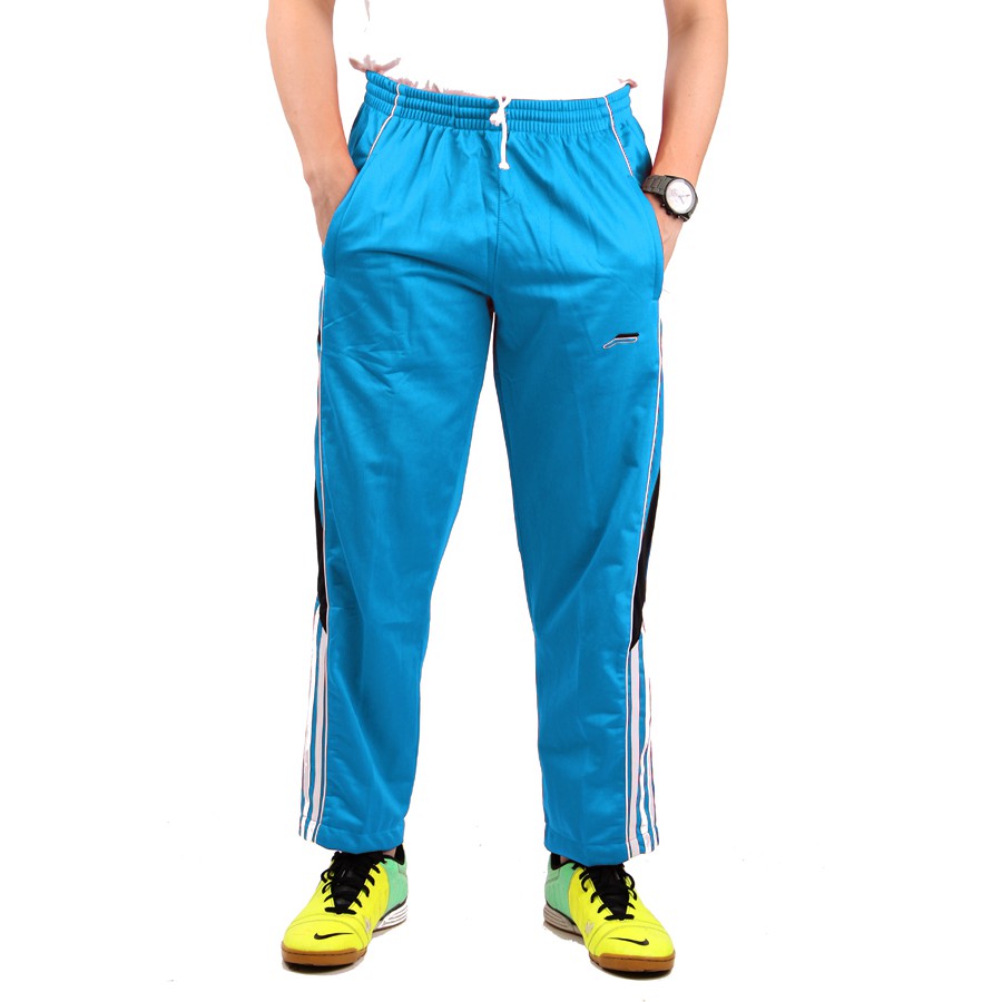 CELANA PANJANG TRAINING STRIP (Blue)