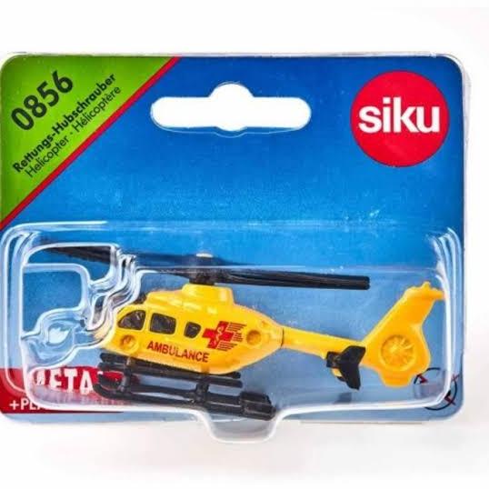 SIKU 0856 AMBULANCE HELICOPTER DIECAST PESAWAT HELIKOPTER SOS