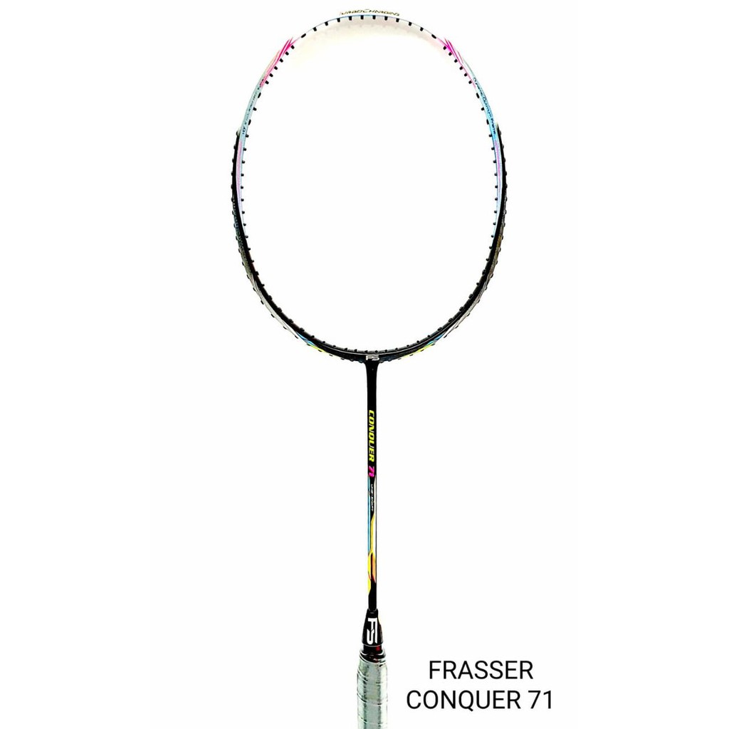 raket badminton bulutangkis frasser conquer 71