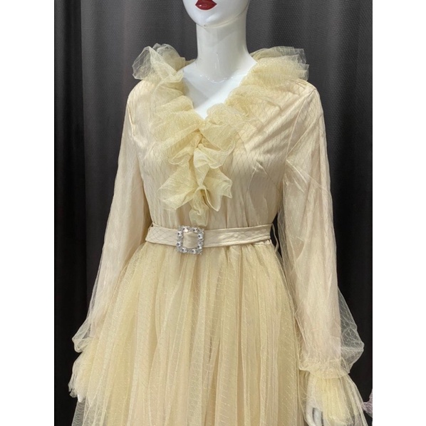 DRESS VIVORIE GLITER